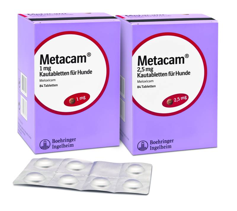 Metacam® 1mg 2,5mg Kautabletten für Hunde – Vetmedica